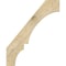 Ekena Millwork 4"W x 26"D x 32"H Balboa Rough Sawn Knee Brace, Douglas Fir BRC04X26X32BOA00RDF - alternate 3